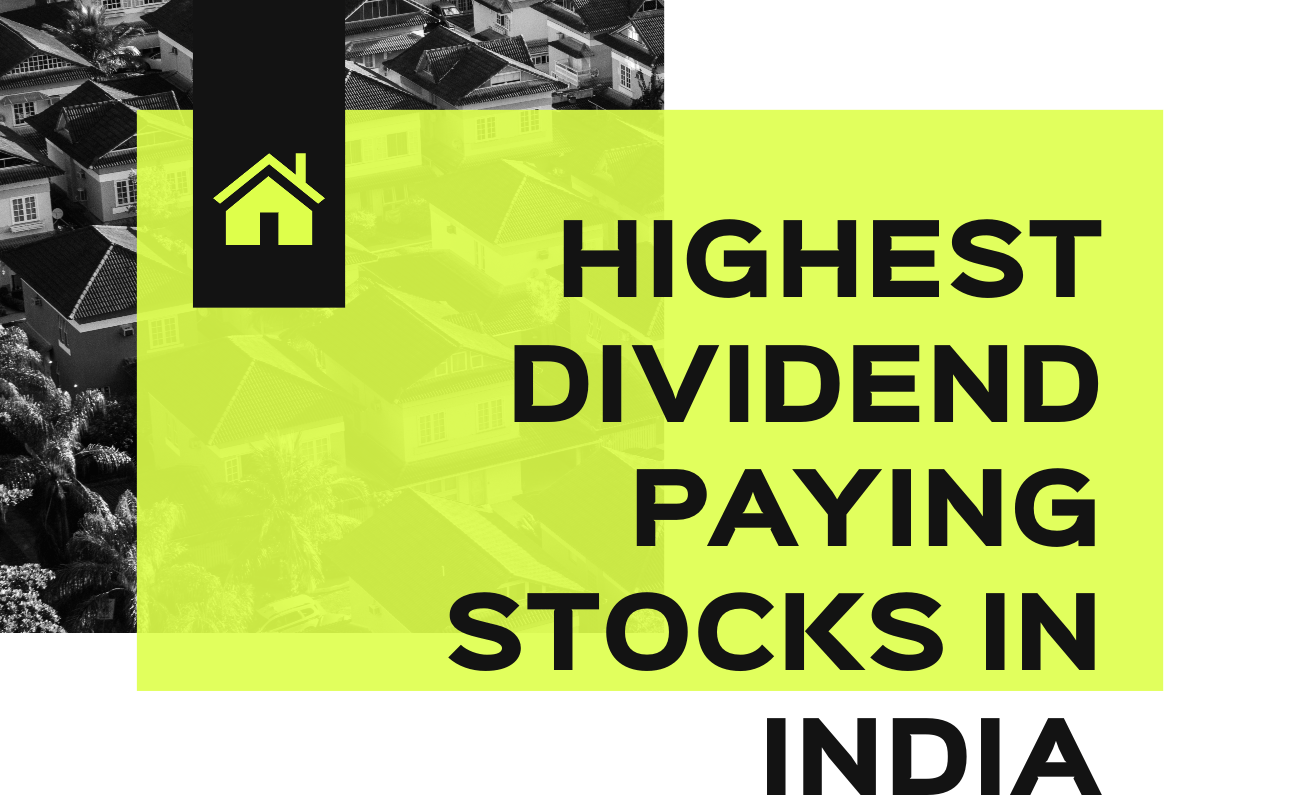 5 Highest Dividend Paying Stocks in India Best and Top Dividend